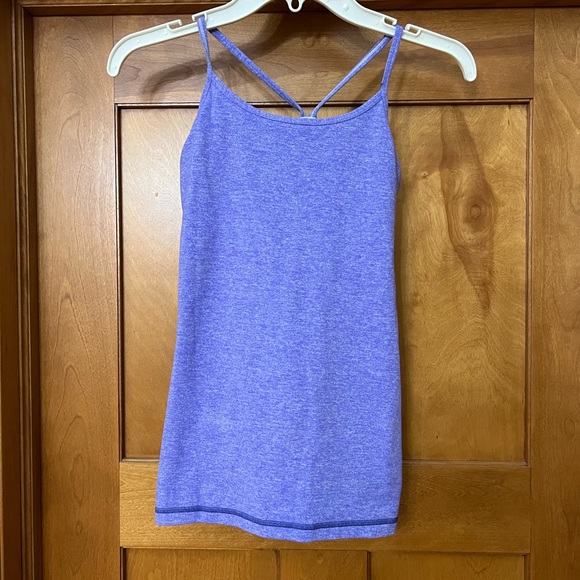Ivivva Other - Ivivva Lululemon Y Back Tank Top Girls Size 12 Heather Purple